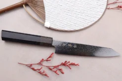 Couteau universel kiritsuke japonais Kanetsugu Zuiun Kiwami revêtement DLC 15cm