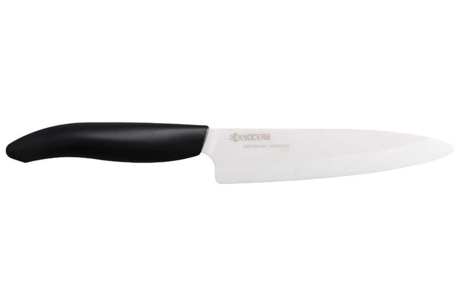 Couteau universel Kyocera lame céramique 13 cm manche noir