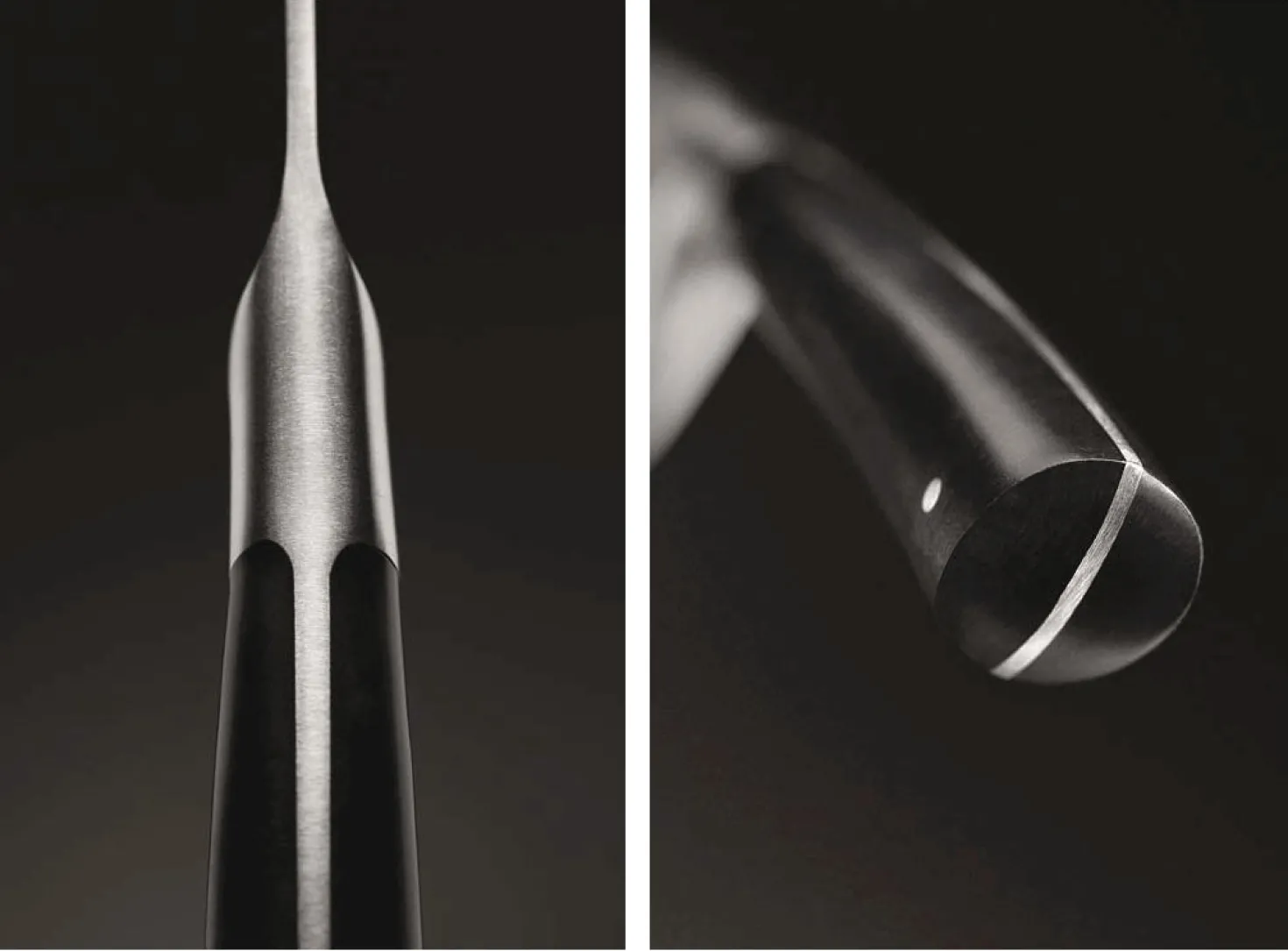 Couteau universel Sabatier Edonist forgé 13cm lame à dents