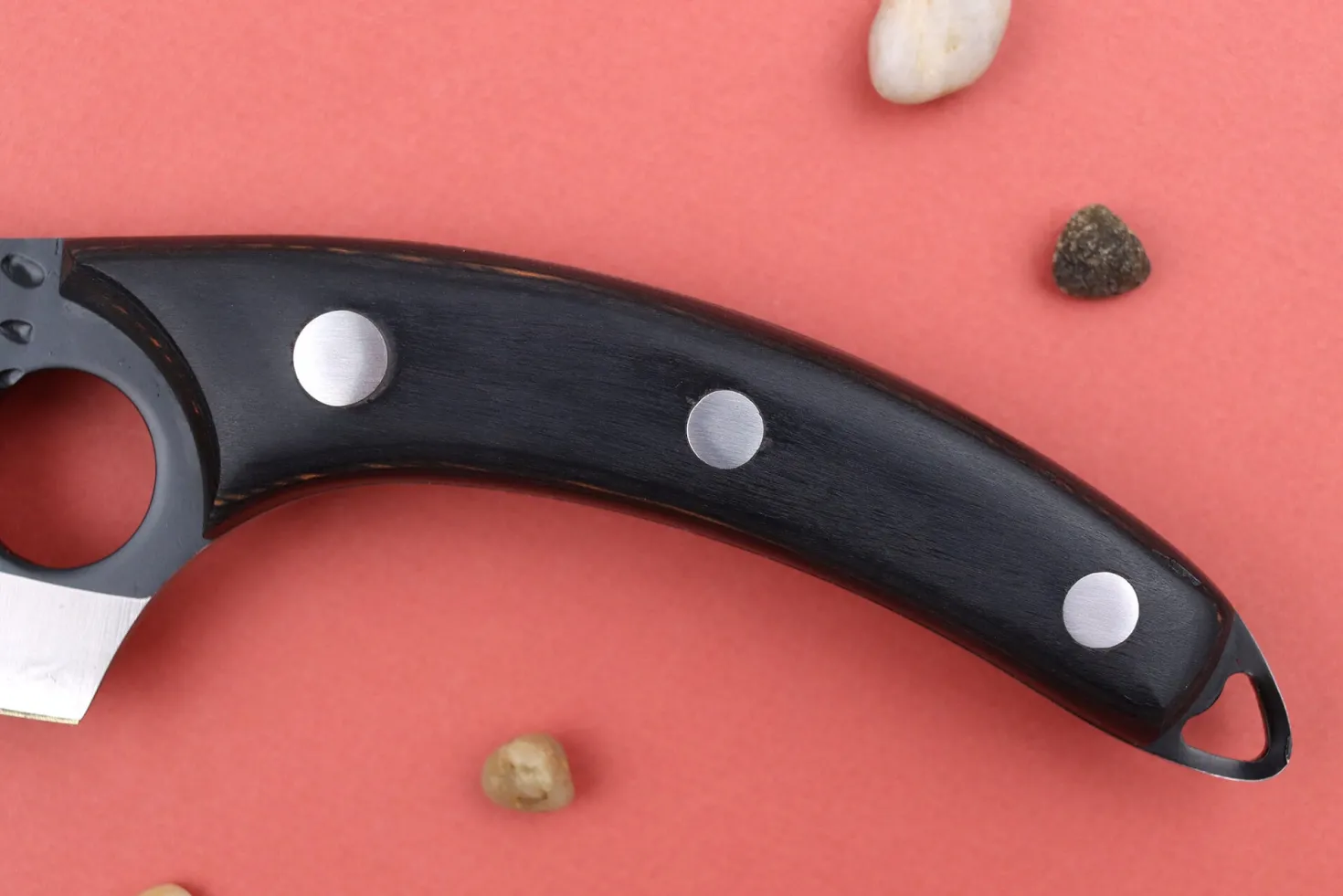 Couteau viking 15cm Kutoyama manche ébène