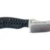 Couteau Wildsteer Karlican KAR0113 lame 7,6cm manche paracorde noir + étui Kydex
