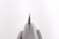 Couteau yanagiba 24cm japonais artisanal Hatsukokoro Shirasagi manche en ébène