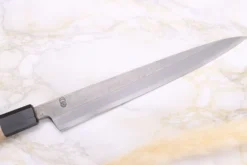 Couteau yanagiba 24cm japonais artisanal Sakai Kikumori Kikuzuki Rin
