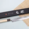 Couteau yanagiba kiritsuke 27cm japonais artisanal Nakamura Kaishin Ginsan Damas