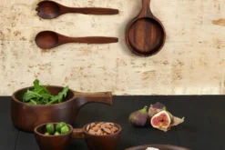 Couverts à salade Asa Selection en acacia 30cm