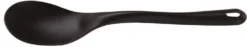 Cuillère de service professionnelle en polyamide noir 35cm