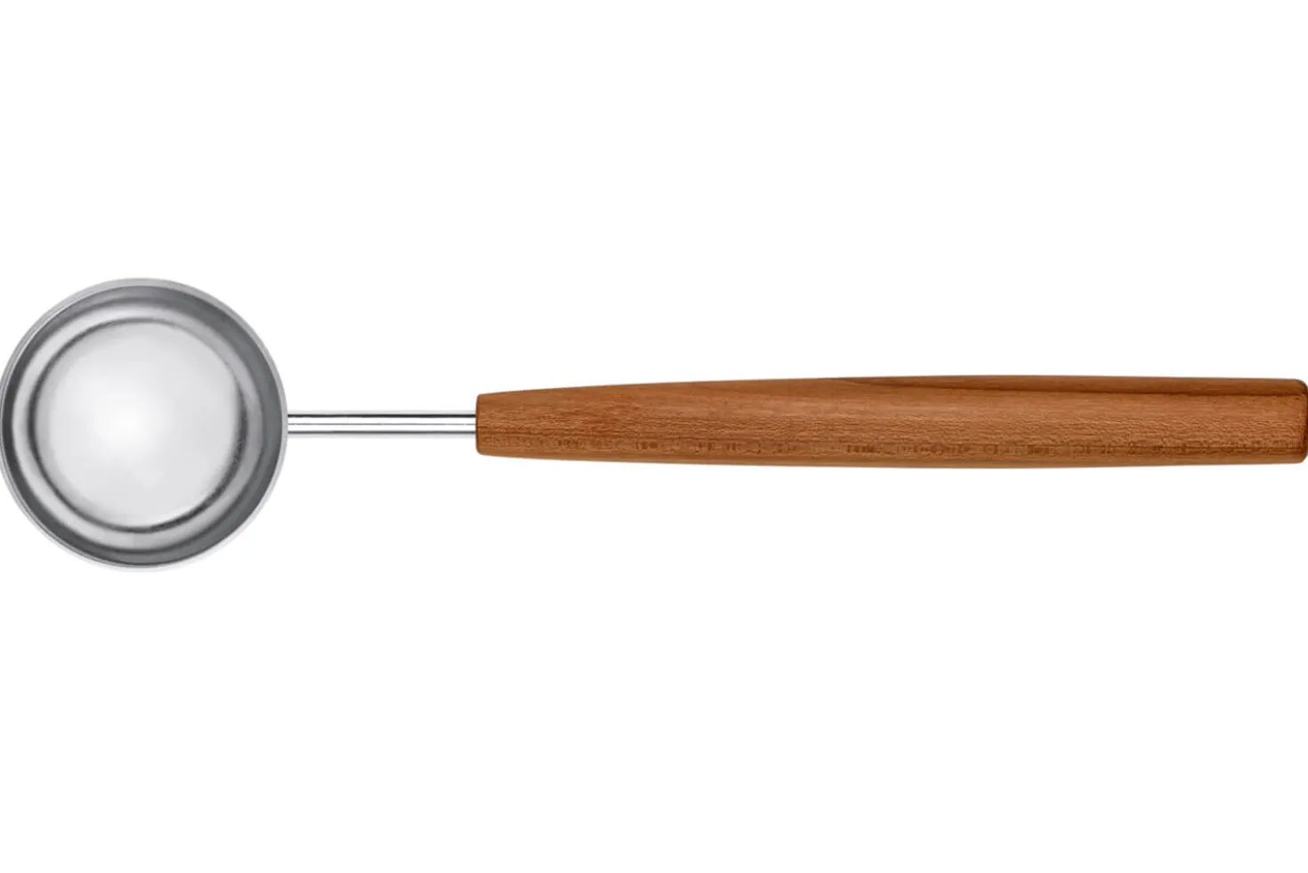 Cuillère doseuse à café Triangle Sense 15ml en inox manche prunier