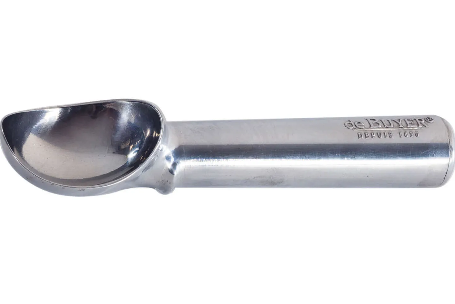 Cuillère à glace portionneuse De Buyer en aluminium