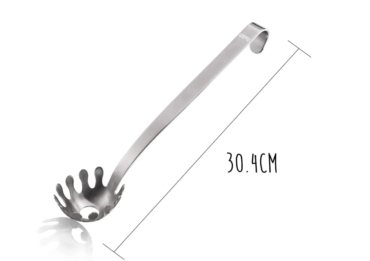 Cuillère à spaghetti Gefu Baseline acier inox - Diamètre 6.2cm