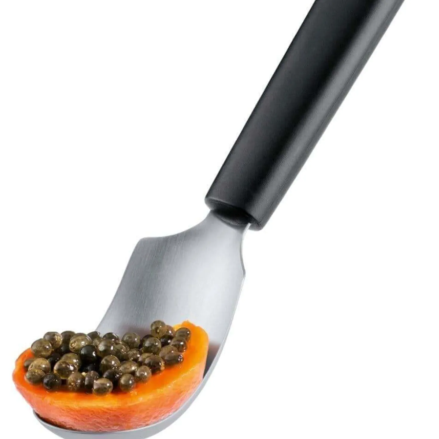 Cuillère à évider pour fruits Triangle manche en green grip
