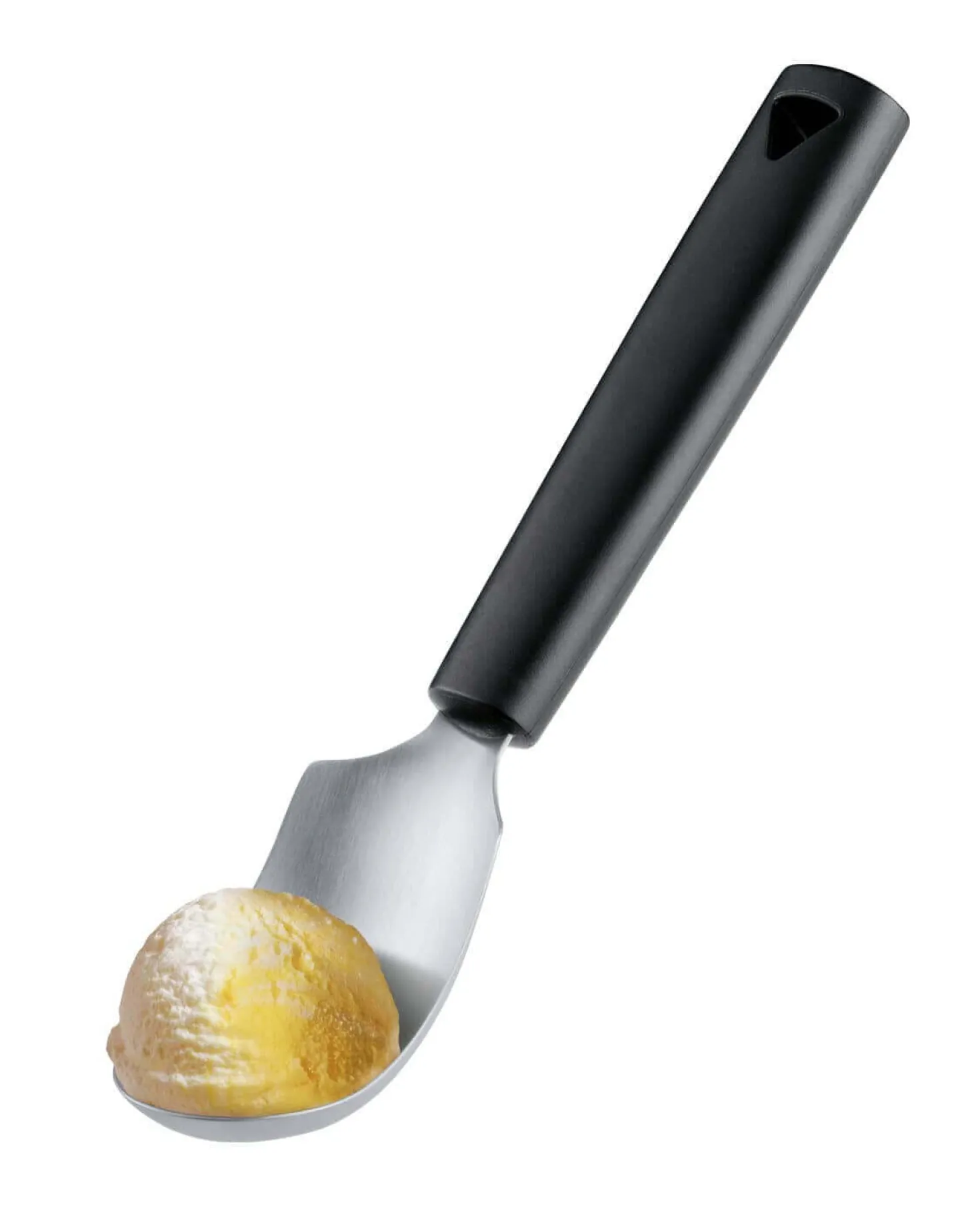 Cuillère à évider pour fruits Triangle manche en green grip