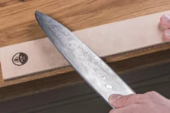 Cuir d'affûtage HORL® en vachette tanné végétal