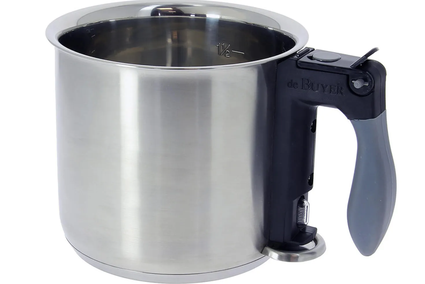 Cuiseur bain-marie De Buyer double-paroi en inox 1,5L