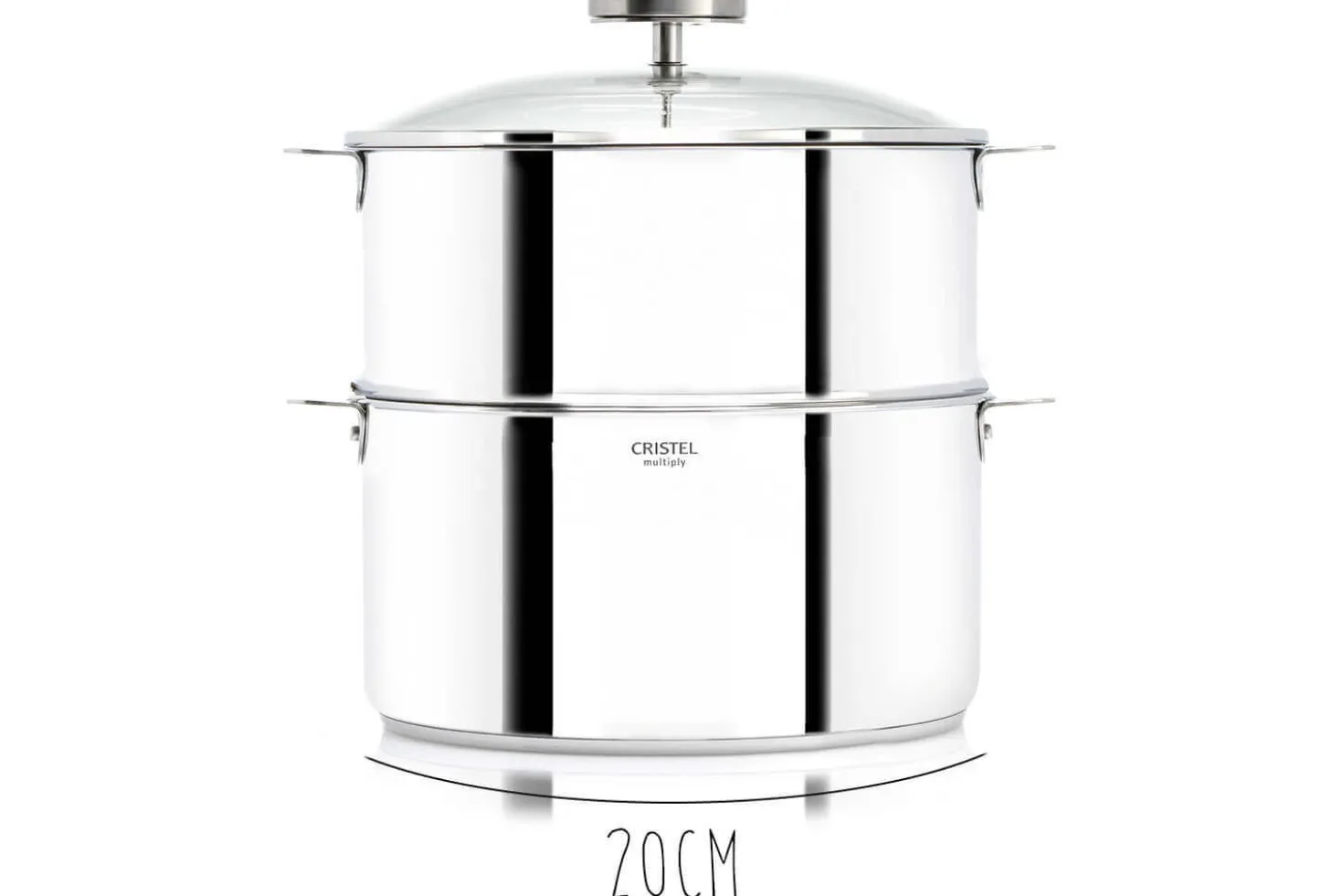 Cuiseur Cristel Biome cuisson saine diamètre 20cm