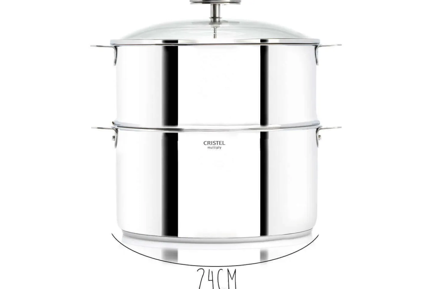 Cuiseur Cristel Biome diamètre 24cm cuisson saine