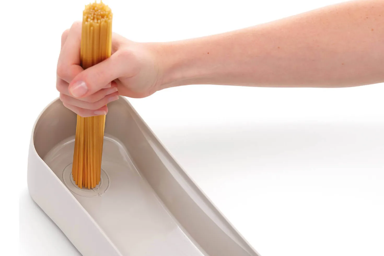 Cuiseur à pâtes rapide Lékué Quick Pasta en silicone platinum