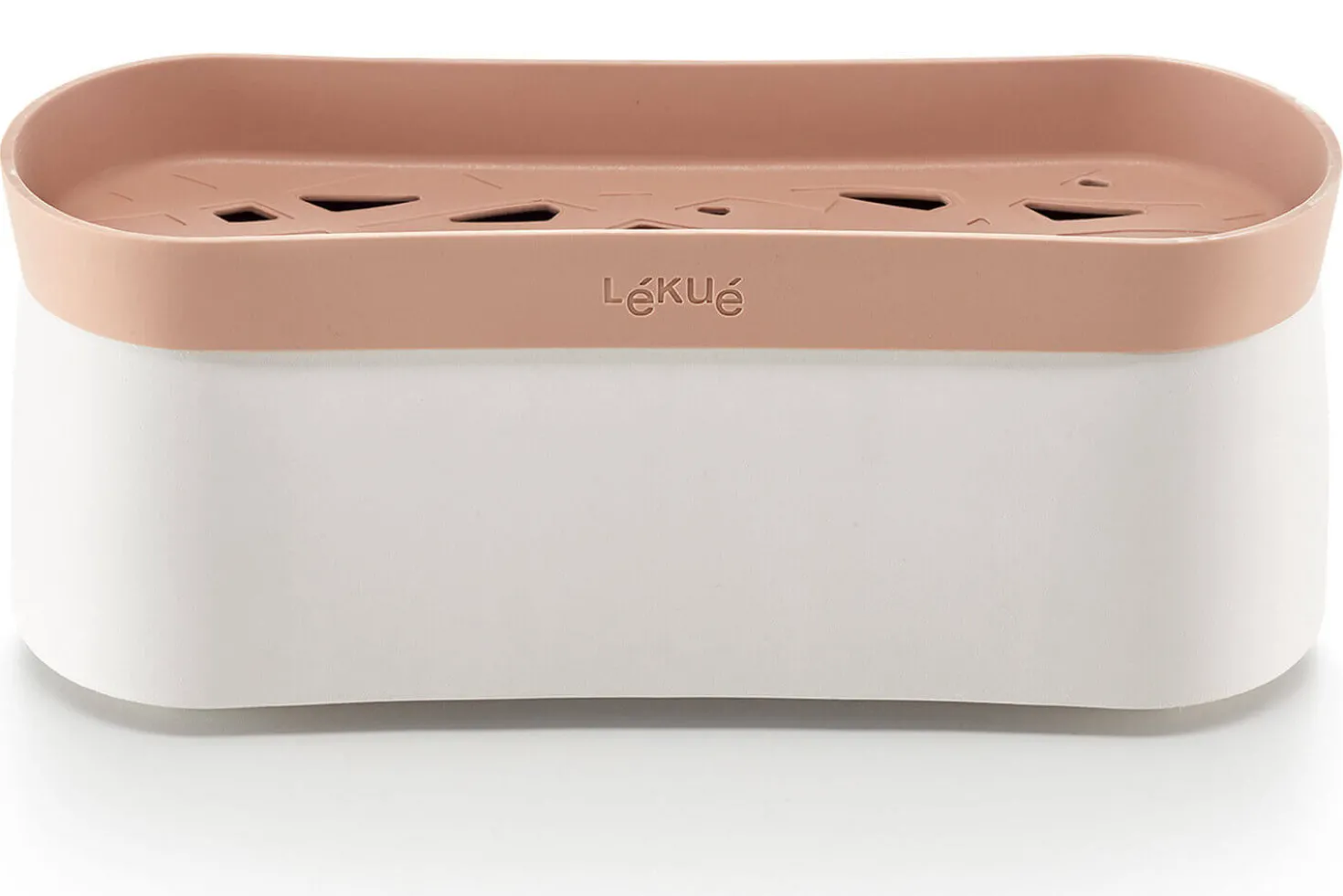 Cuiseur à pâtes rapide Lékué Quick Pasta en silicone platinum