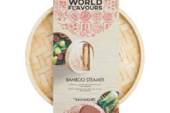 Cuiseur vapeur bambou Kitchen Craft 2 niveaux