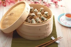 Cuiseur vapeur bambou Kitchen Craft 2 niveaux