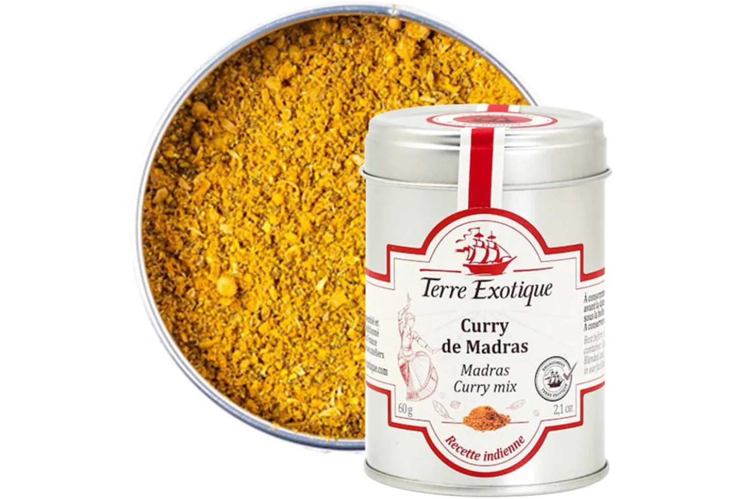 Curry de Madras Terre Exotique 60g