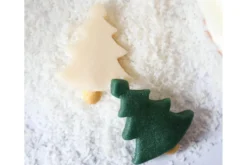 Décors Scrapcooking Sapins de Noël en pâte d'amande