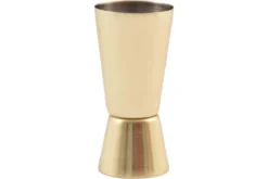 Doseur à cocktail Point Virgule 20ml / 50ml en inox revêtement doré