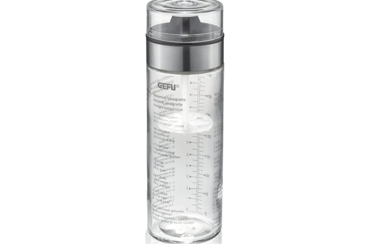 Doseur-shaker Gefu Mix en verre