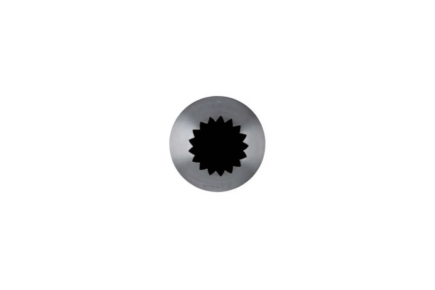 Douille cannelée petits fours De Buyer inox