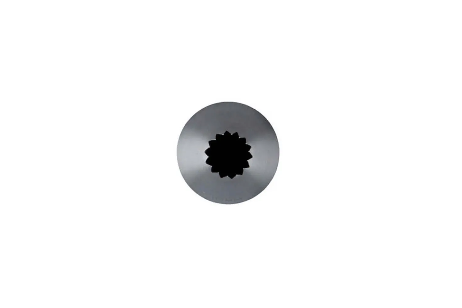 Douille cannelée petits fours De Buyer inox