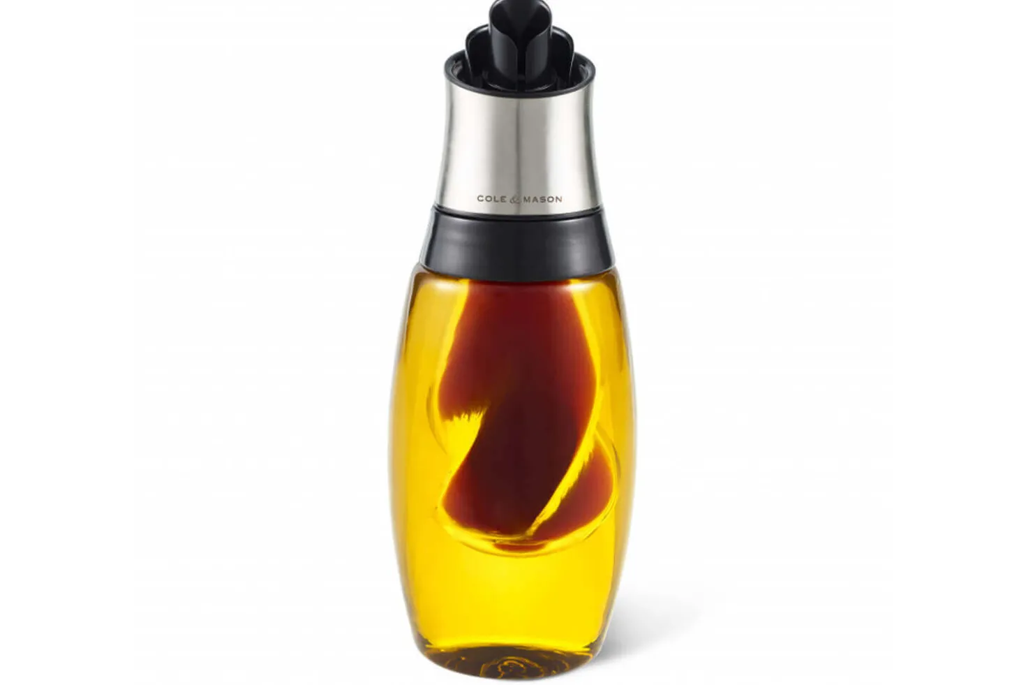 Duo huile et vinaigre Cole & Mason bouchon Flow Control