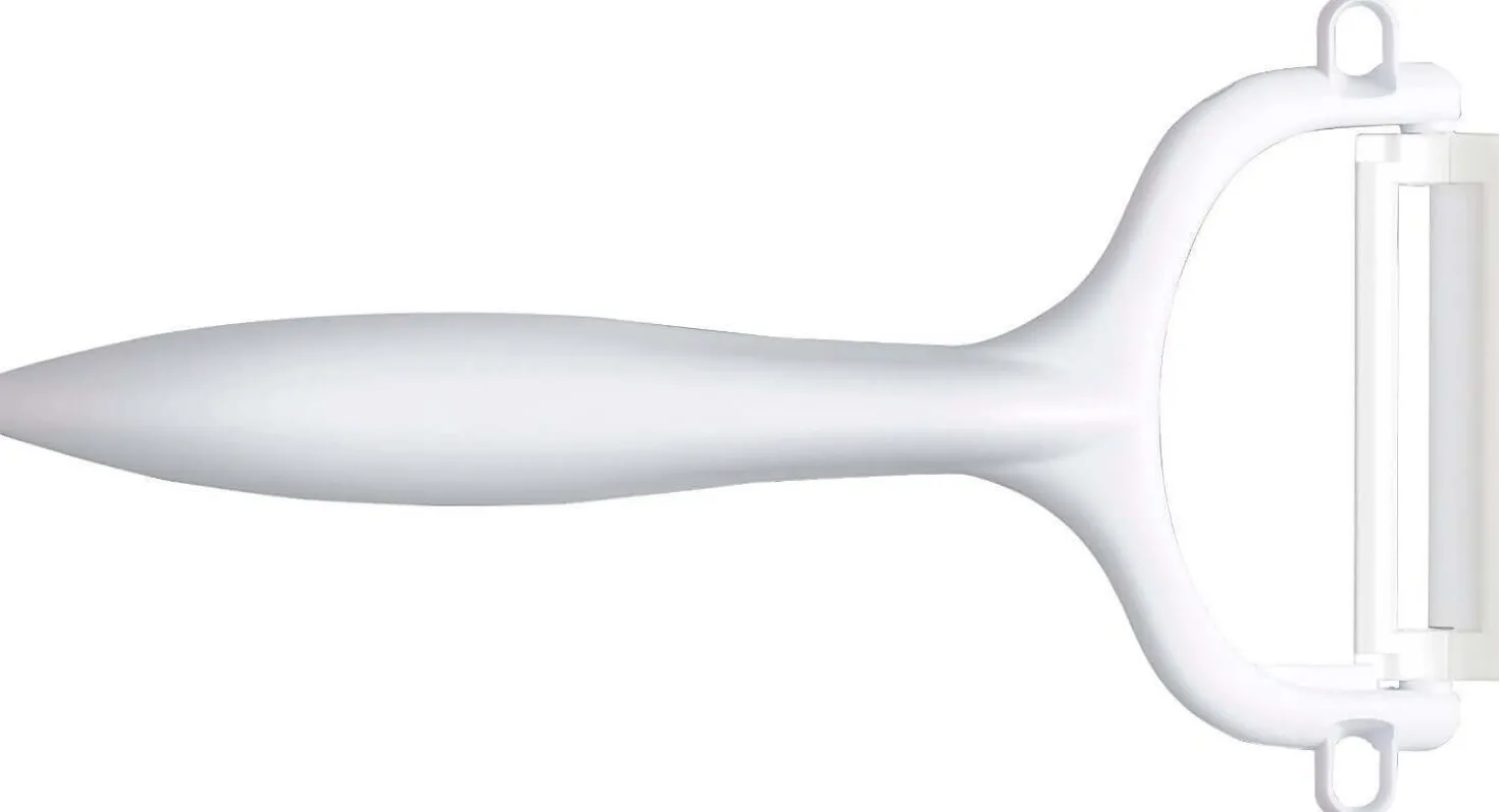 Eplucheur céramique rasoir Kyocera blanc lame 4cm