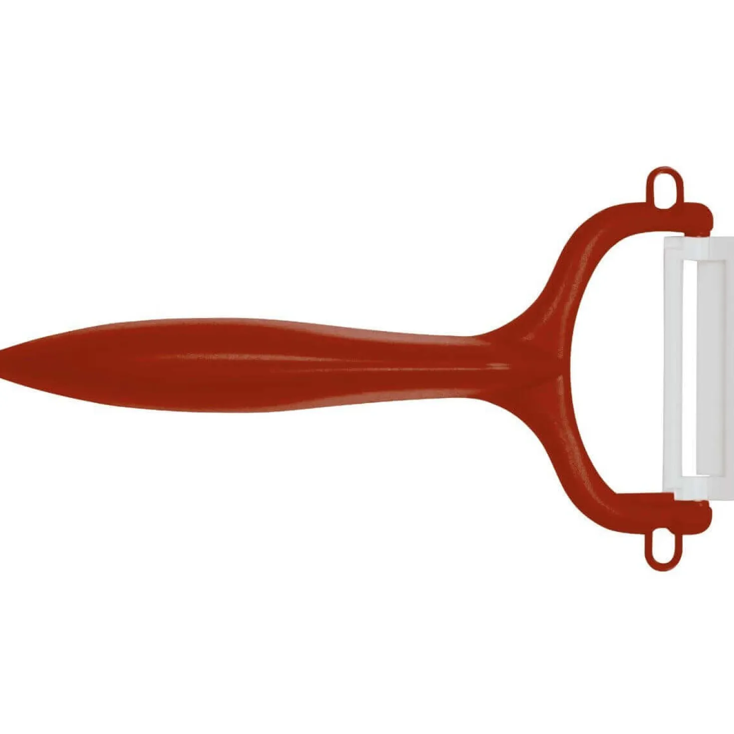 Eplucheur céramique rasoir Kyocera rouge lame 4cm