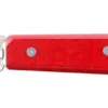 Eplucheur Opinel lame microdentée 6cm acier inox manche rouge