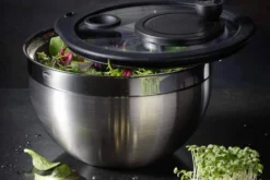 Essoreuse à salade Rösle 24cm en acier inoxydable 18/10