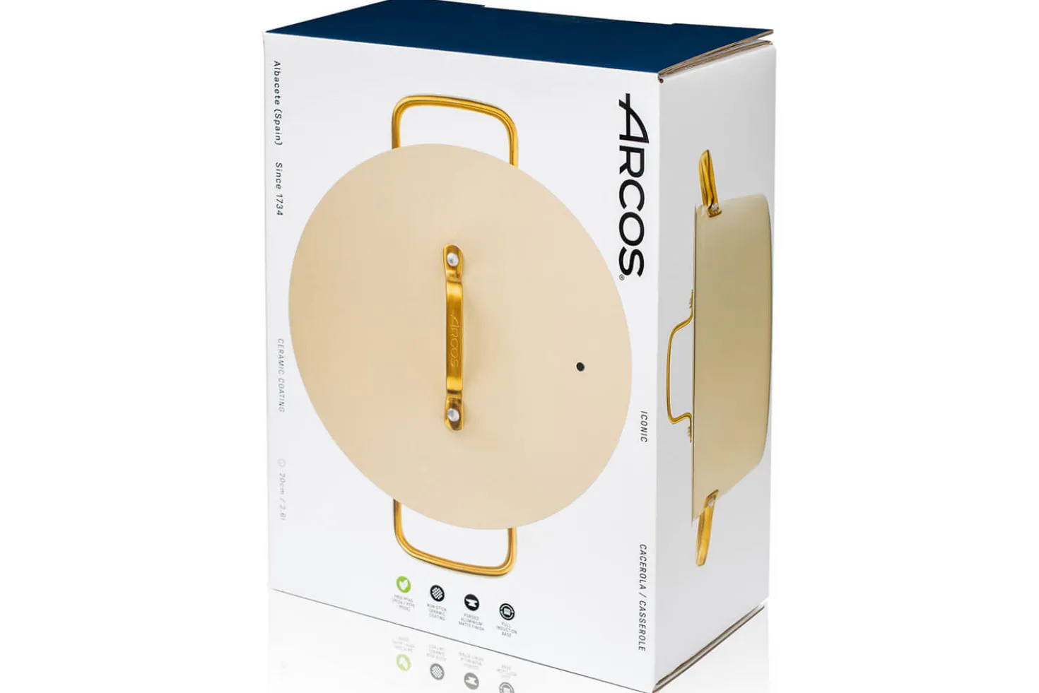 Faitout antiadhésif Arcos Samoa Iconic 20cm