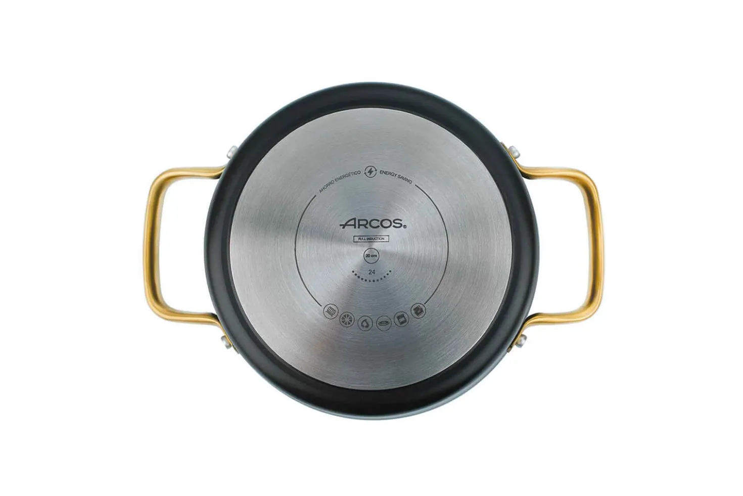 Faitout antiadhésif Arcos Samoa Iconic 20cm