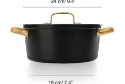 Faitout antiadhésif Arcos Samoa Iconic 24cm