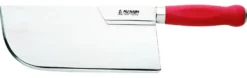 Feuille de boucher AU NAIN lame 26cm 940Gr manche ABS rouge