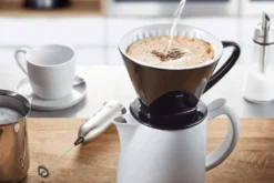 Filtre à café Gefu Stefano en grès noir taille 4