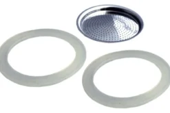 Filtre de rechange pour cafetières Gefu Lucino 3 tasses et Nando + 2 joints d'étanchéité