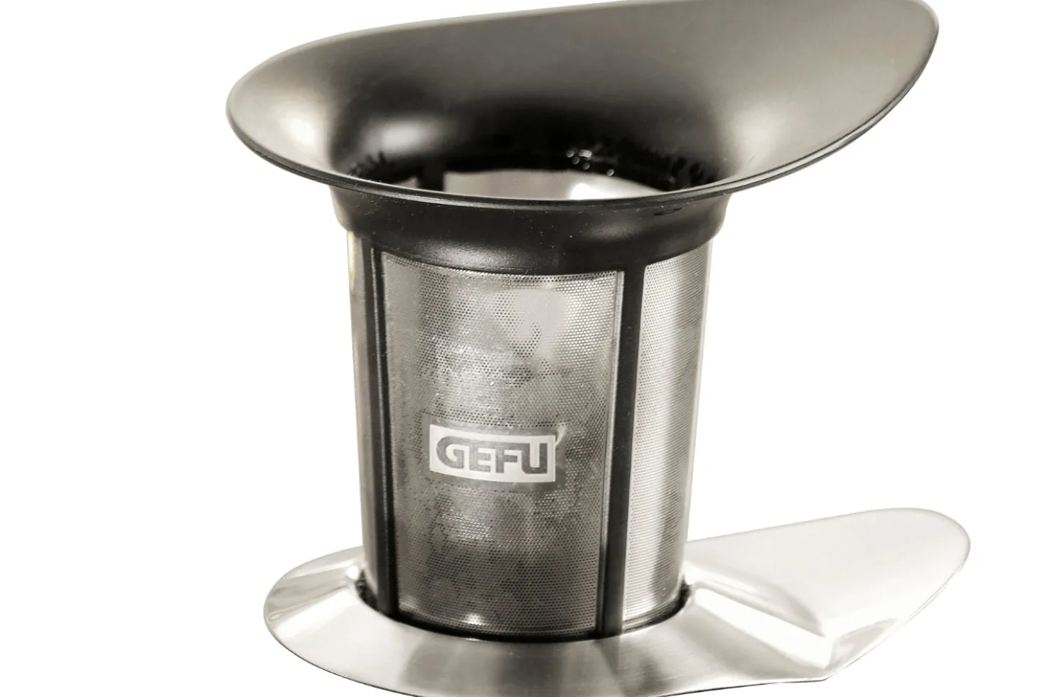 Filtre à thé Gefu Armonia en acier inoxydable et polymère
