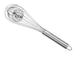 Fouet de cuisine 28cm acier inox 18/8 + boule inox