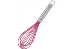 Fouet de cuisine Rösle Pink Charity en silicone rose 27cm