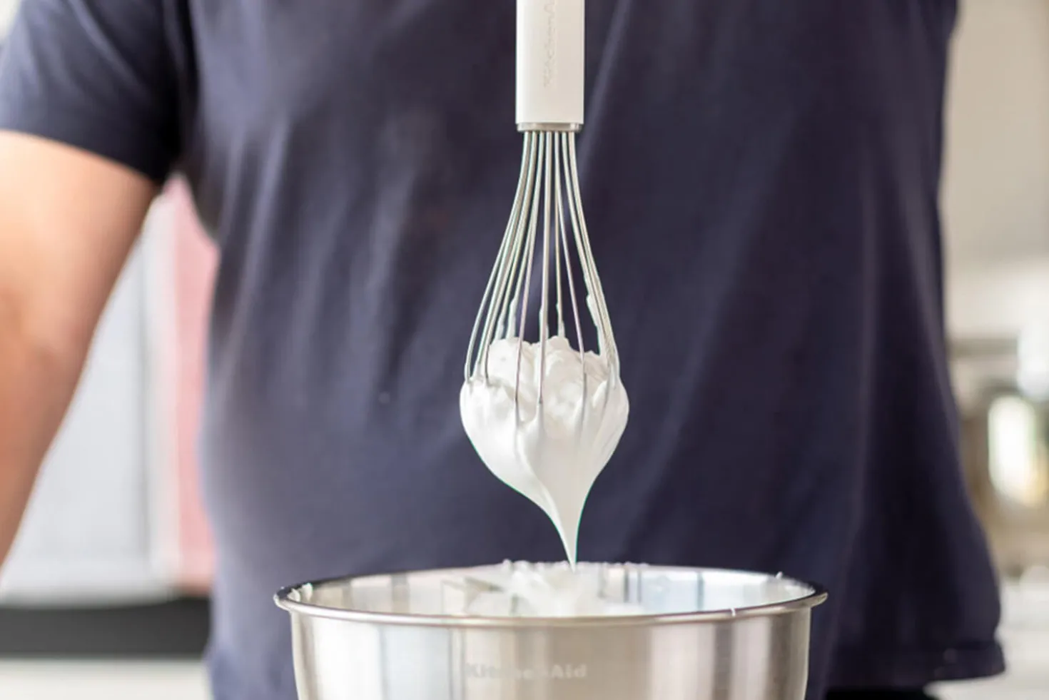 Fouet Kitchen Aid en acier inoxydable 27cm