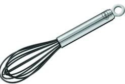 Fouet Rösle en acier inoxydable et silicone