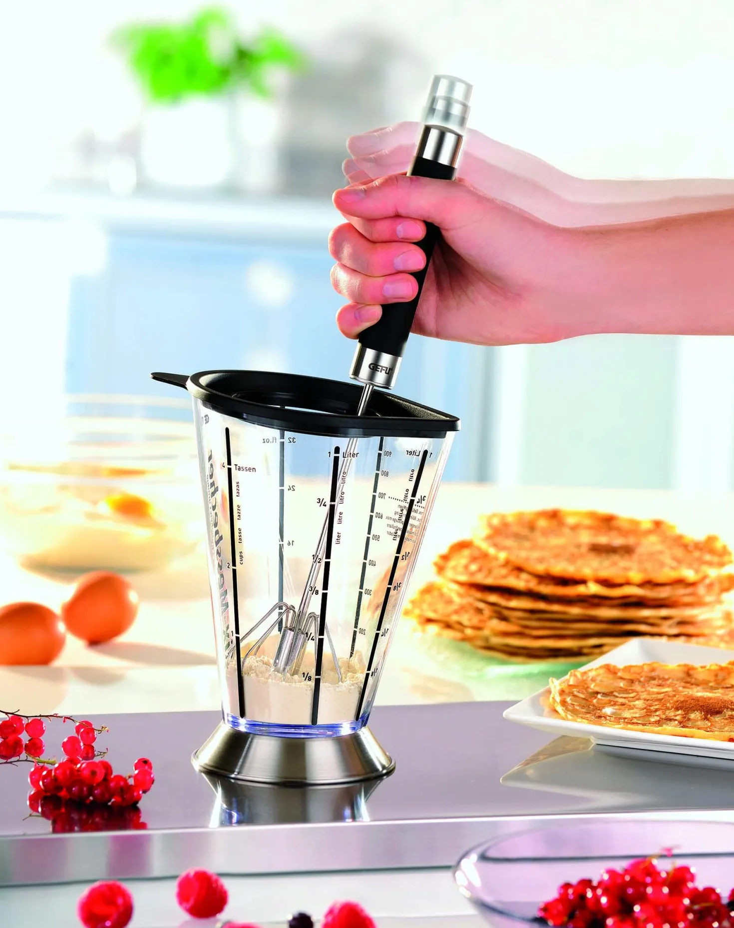 Fouet universel Gefu Finello acier inox 36cm