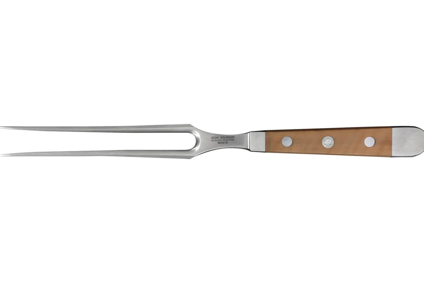 Fourchette à découper diapason Gude 18cm Alpha Poire