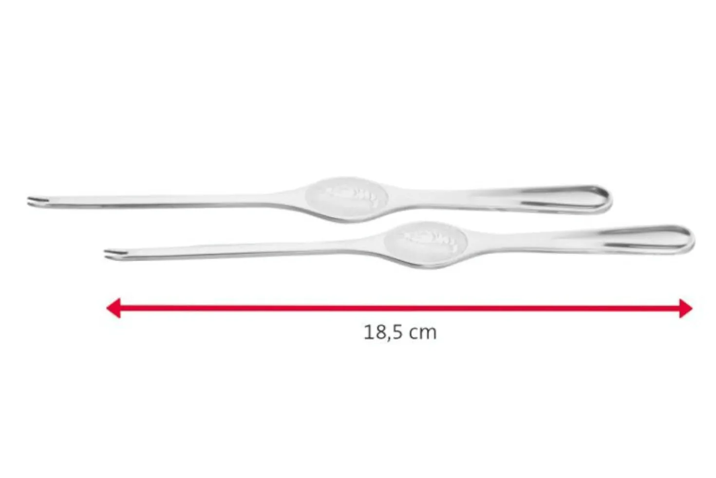 2 fourchettes à homard Westmark en acier inox 18,5cm