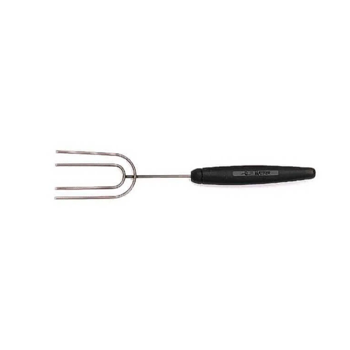 Fourchette à tremper acier inox manche PP noir