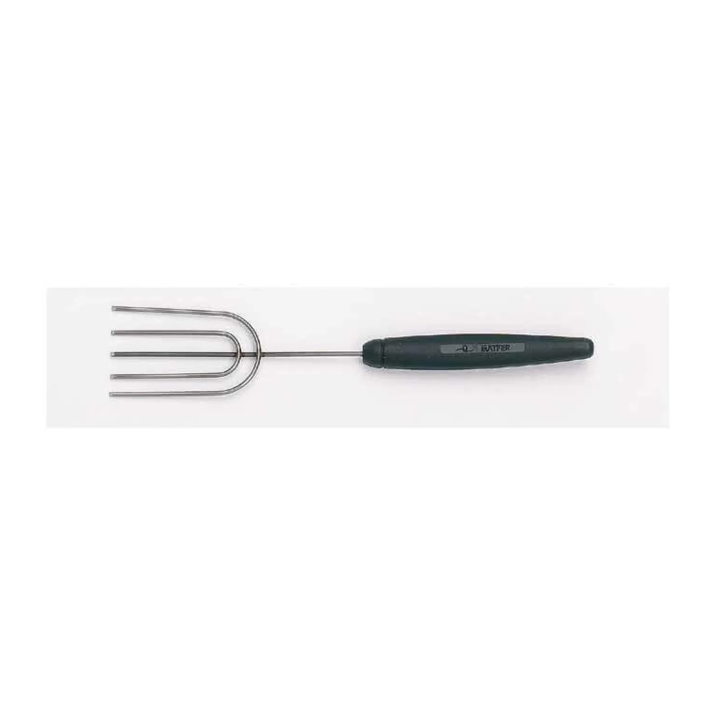 Fourchette à tremper acier inox manche PP noir